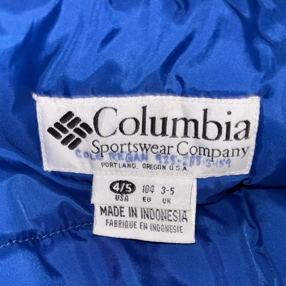 Vintage Kids Colombia Snow Jacket